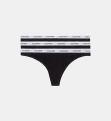 Lot de 3 strings Modern Logo en coton Calvin Klein