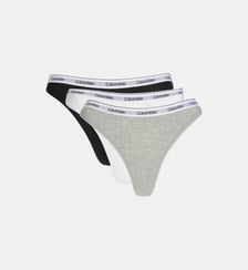 Lot de 3 strings Modern Logo en coton Calvin Klein