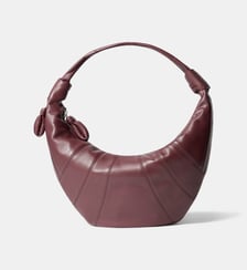 Sac à main Fortune Croissant en cuir Lemaire