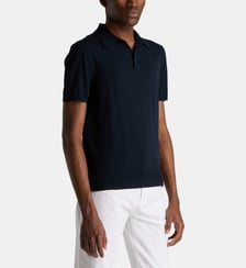 Polo droit siglé en coton doux Armani Exchange