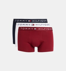 Lot de 3 boxers stretch ceinture siglée Tommy Hilfiger