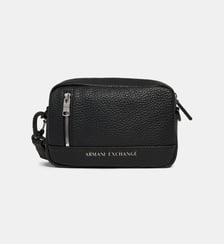 Sac à main camera enduit grainé bandoulière Armani Exchange