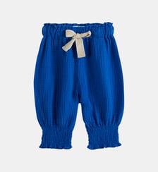 PANTALON GAZE DE COTONBLEUMOIS12 Emile & Ida
