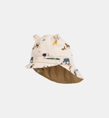 Casquette saharienne réversible Gorm coton bio Liewood