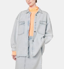 Surchemise ample en coton denim American Vintage