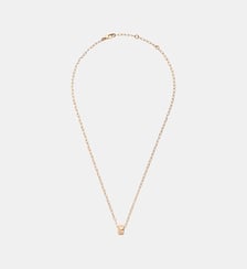 Collier avec pendentif en or rose et diamants Pomellato