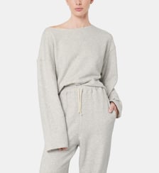 Sweat ample court Kodytown en coton American Vintage