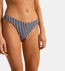 Tanga Canon à motif graphique Anja