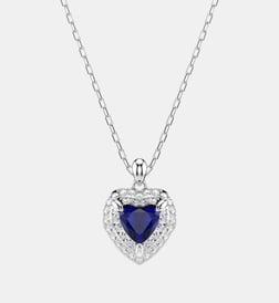 Blue et rhodium plated