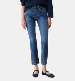 Denim bleu foncé