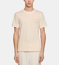 Beige et blanc