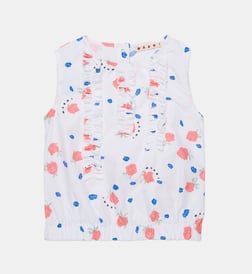Blanc et multicolore