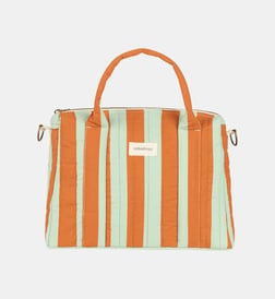 Green orange stripes