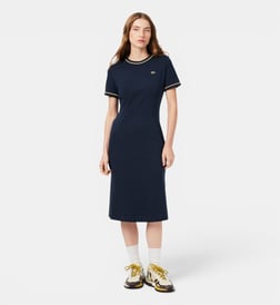 Bleu marine, blanc et jaune
