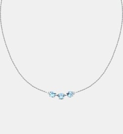 Argent et bleu clair