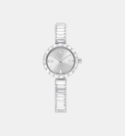 White et stainless steel