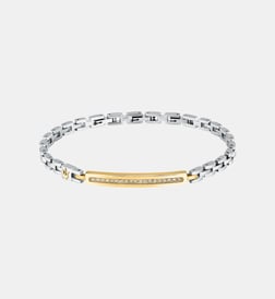 Stainless steel et yellow rose