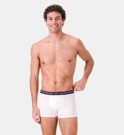 Blanc et bleu