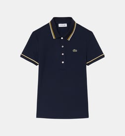 Bleu marine, blanc et jaune