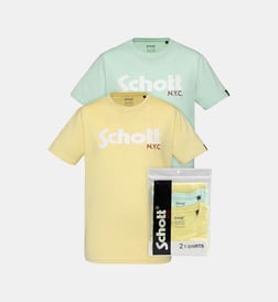 Jaune pastel et vert pastel