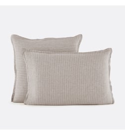 Rayé beige et écru