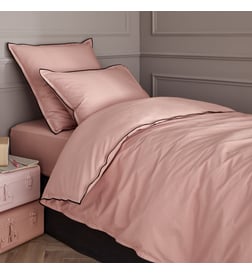 Housse de couette en gaze de coton jeanne terracotta - Sevira Kids