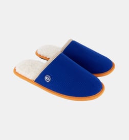 Bleu électrique et orange