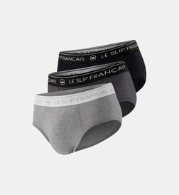 Noir et anthracite chiné