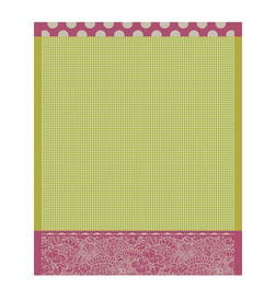 Rose et vert