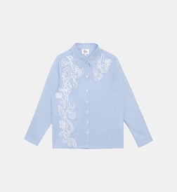 Écru et bleu