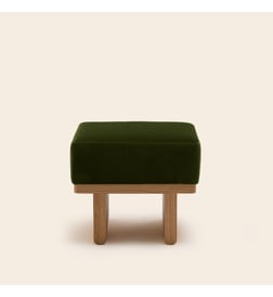 Velours vert olive