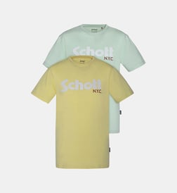 Jaune pastel et vert pastel