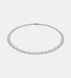 White et rrhodium plated