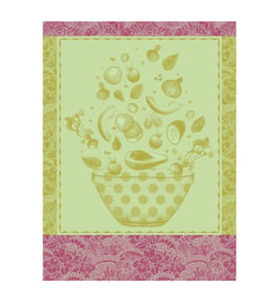 Rose et vert