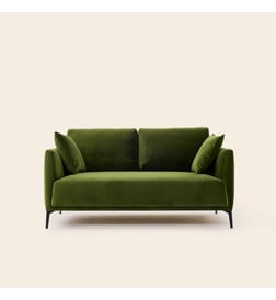 Velours vert olive