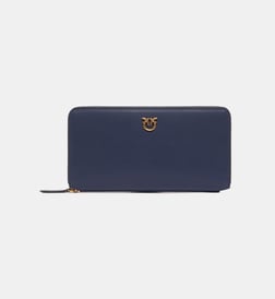 Bleu indigo ombré or antique