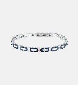 Blue rose gold stainless steel