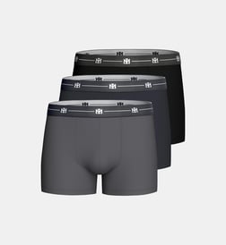 Gris, bleu marine et noir