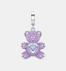 Purple et rhodium plated