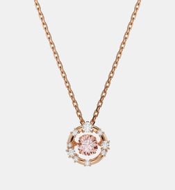Multi colored et rose gold tone plated