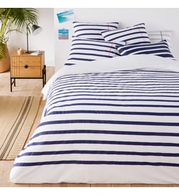 Blanc et bleu