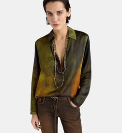 Dark green multicolor