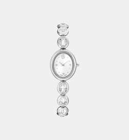 White et stainless steel