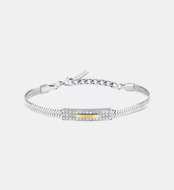 Stainless steel et yellow rose