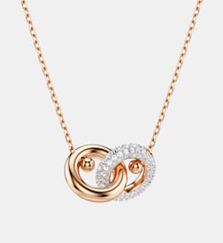 White rose gold tone plated