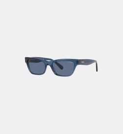 Bleu foncé transparent