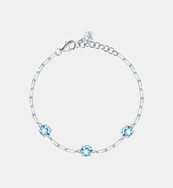 Argent et bleu clair