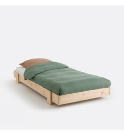 Bois clair naturel verni
