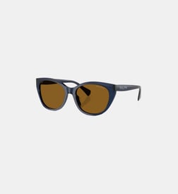 Bleu transparent brillant