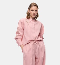 Rose et blanc